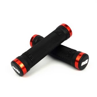 Odi Ruffian Lock on Black/Orange Grips 130 mm