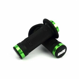 Odi Ruffian mini lock-on grips Black/Green (100MM)