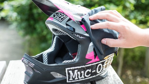 Muc-off helmet & Visor Microfiber cloth BMX World