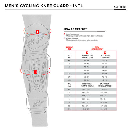 BMX World Alpinestars Paragon Plus Knee Protection Black