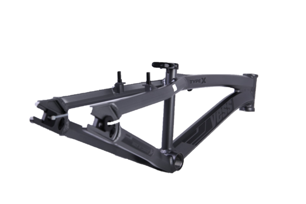 Yess Type X Frame Forged Charcoal BMX World