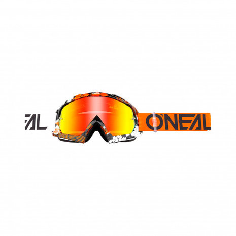 O'Neal B-10 Radium Goggle Pixel Orange/White BMX World