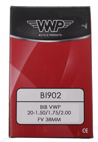 Decimale samenzwering Actief VWP Binnenband 20 inch 1.50 – 2.00 Frans Ventiel - BMX World - De BMX  Specialist