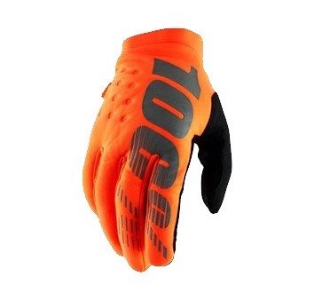 100% Brisker II Winterhandschoen Fluo Orange BMX World