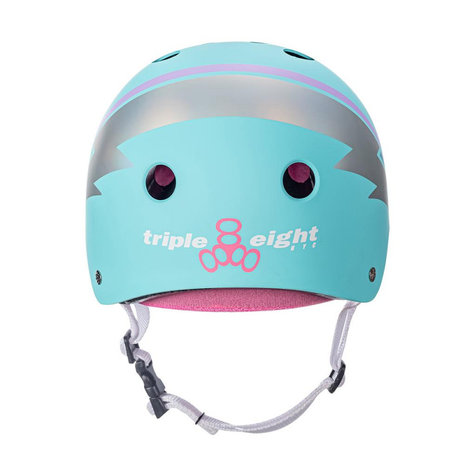 Triple Eight Teal Hologram Sweatsaver helm BMX World