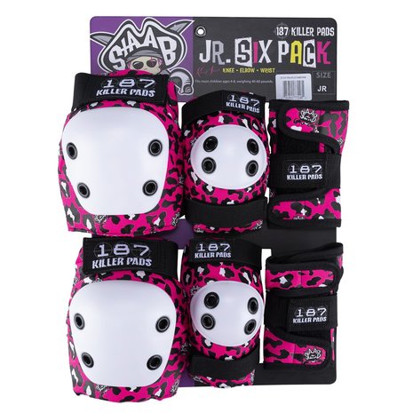 187 Junior Six Pack Pink BMX World