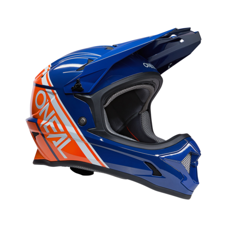 O'Neal Sonus Solid Blue-Orange Helm BMX World