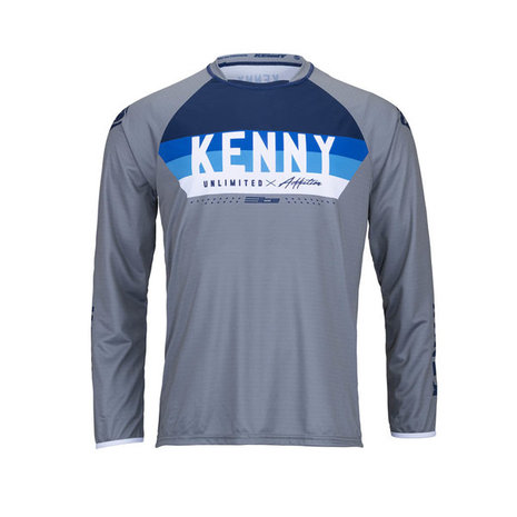 Kenny BMX Elite Shirt Grey Blue 2022 BMX World