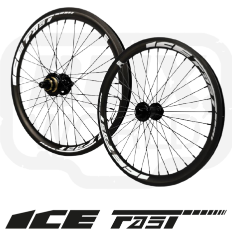 ICE Carbon wielset 20x 1.75 BMX World