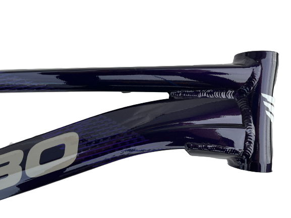 Meybo Holeshot 2022 Frame Purple/Grey/White BMX World