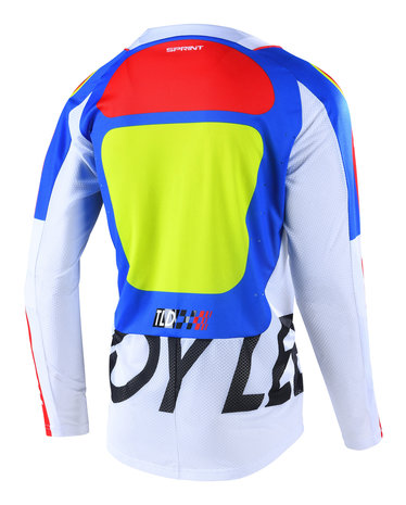 TLD Sprint Jersey Youth Drop in White BMX World