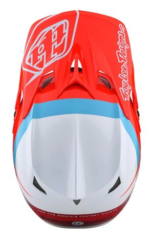 TLD D3 Fiberlite Slant Red Helmet 2022 BMX World