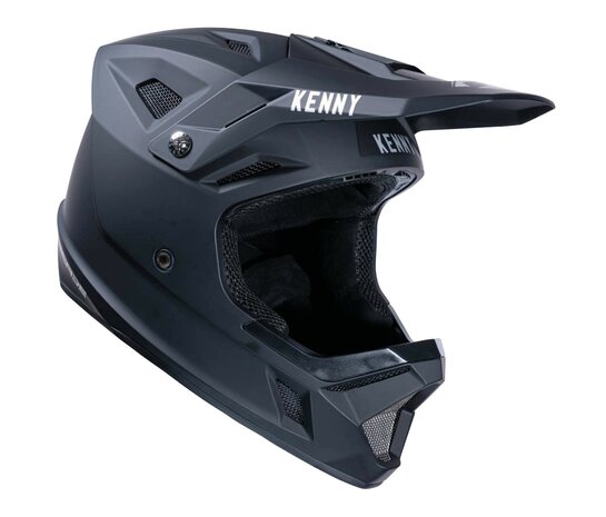 Kenny Decade Solid Black Helm 2023