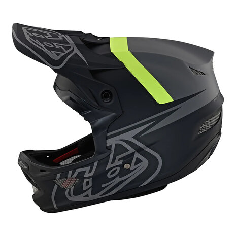 TLD D3 Fiberlite Slant Gray Helmet 2023