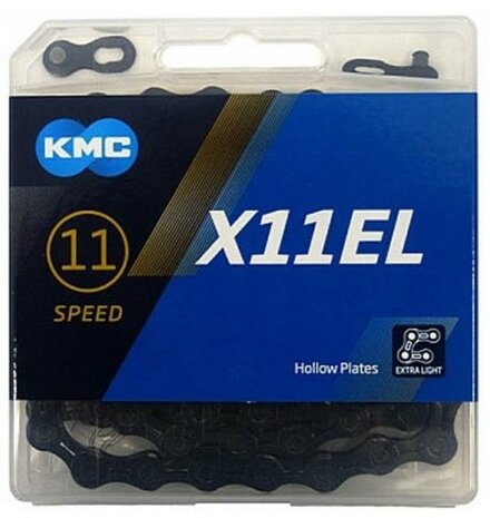 KMC X11EL Black Tech ketting 