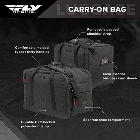 Fly Carry On Bag Black