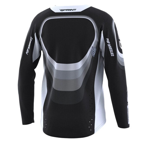 TLD Sprint Youth Jersey Reverb Black