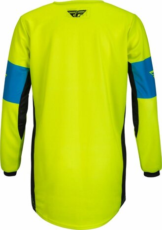 Fly Kinetic Khaos Jersey Youth 2023 Neon Yellow