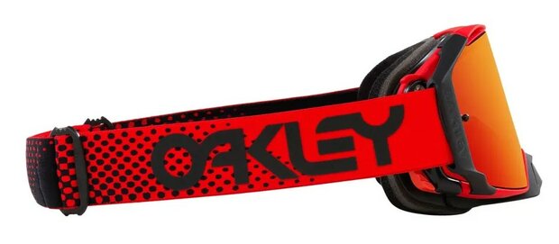 Oakley Airbrake MX Moto Red Prizm Torch Lens