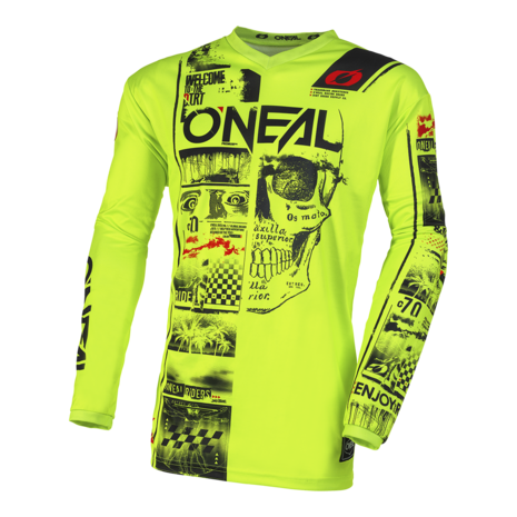 O'Neal Element Element Attack Jersey Youth Neon Yellow
