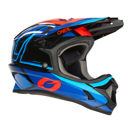 O'Neal Sonus Split Blue/Red Helmet V.23