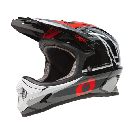 O'Neal Sonus Split Gray/Red Helmet V.23