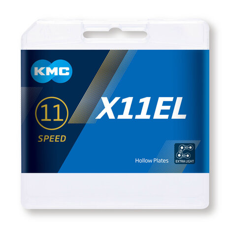 Chaîne KMC X11 EL Argent