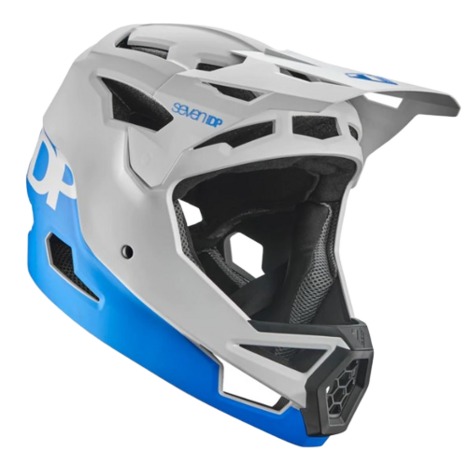 Seven iDP Project 23 ABS Helmet White-Blue BMX World