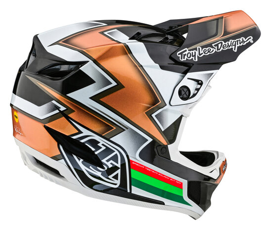 TLD D4 Carbon Helm Ever Black/Gold 2024