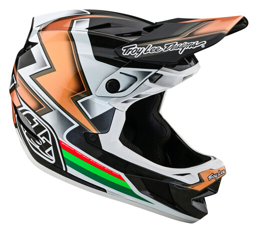 TLD D4 Carbon Helm Ever Black/Gold 2024