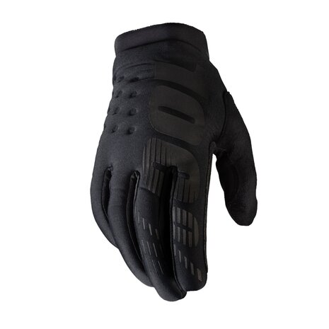 100% Brisker II Winterhandschoen Zwart BMX World