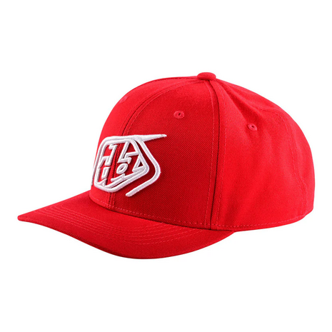 TLD Snapback cap Crop Red/White