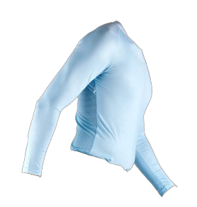 Nologo Racer Shirt Pastel Blauw