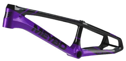 Meybo 2025 HSX Carbon Bmx Race Frame Black/Purple