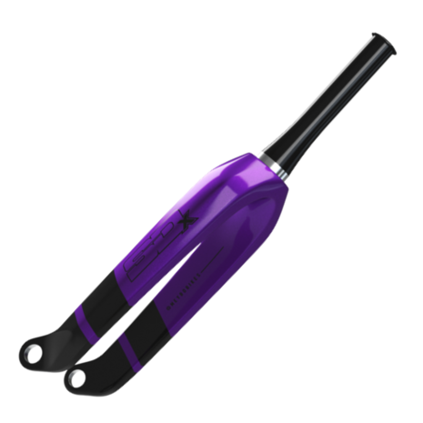 SD Carbon Fork V2 Pro, Tapered, 20 mm Black/Purple