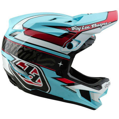 TLD D4 Polyacrylite Helm Linear Blue 2025