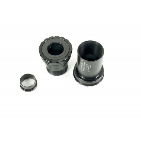 SD Bottom Bracket Threaded Lock BB386 conversion to 24mm spindle Black