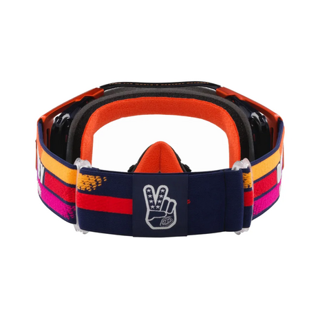 Oakley Airbrake MX TLD Navy Sunrise - Clear Lens