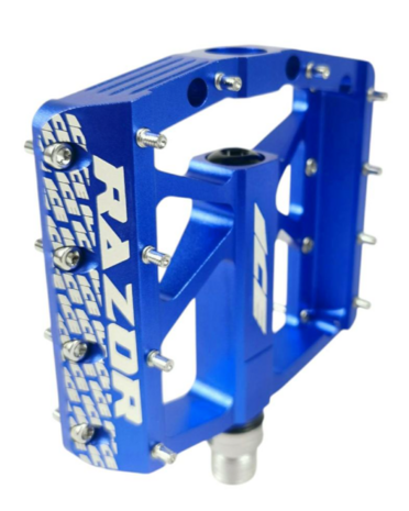 ICE Razor Pedals Blue