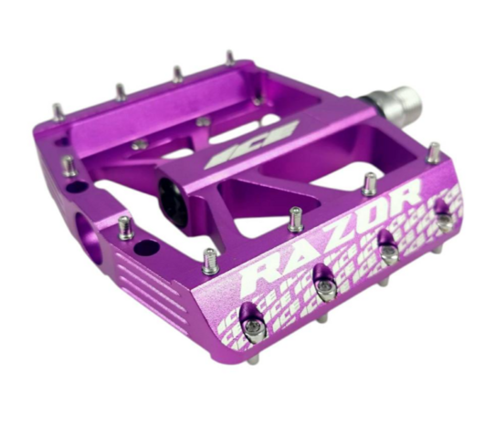 ICE Razor Pedals Purple