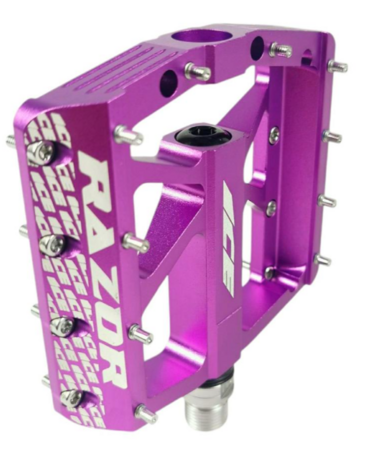 ICE Razor Pedals Purple