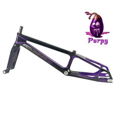 ICE Raptor Carbon Frame Purpy - Black/ Purple 