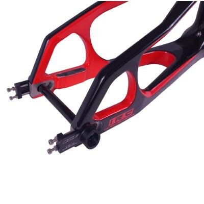 ICE Raptor Carbon Frame Chili - Black/ Red