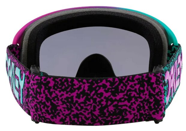 Oakley O Frame Goggle 2.0 Pro MX Celeste Purple Viper Room - Lens Dark Grey