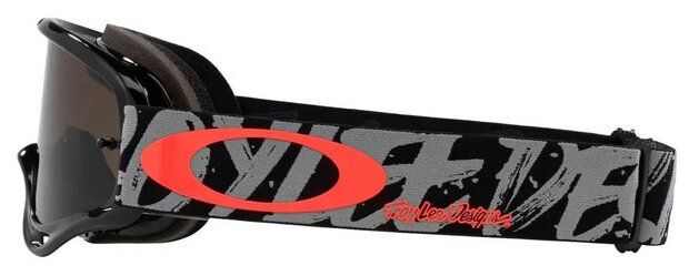 Oakley O Frame Goggle 2.0 MX TLD Painted Black - Lens Dark Grey