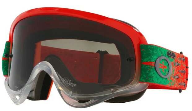 Oakley O Frame Goggle MX TLD Carrack Orange - Lens Dark Grey