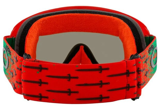 Oakley O Frame Goggle MX TLD Carrack Orange - Lens Dark Grey