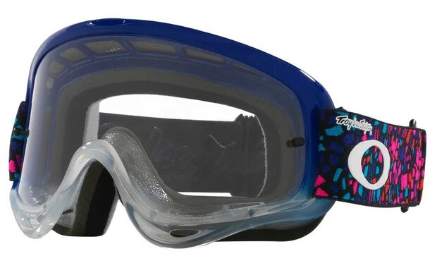 Oakley O Frame Goggle MX TLD Tessell Blue - Lens Clear