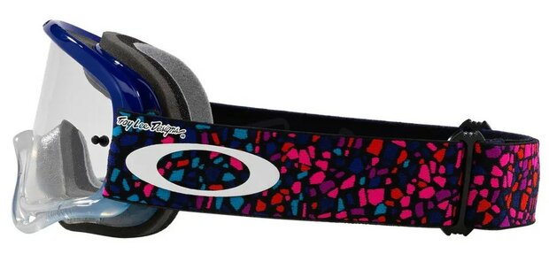 Oakley O Frame Goggle MX TLD Tessell Blue - Lens Clear