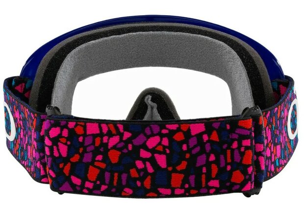 Oakley O Frame Goggle MX TLD Tessell Blue - Lens Clear